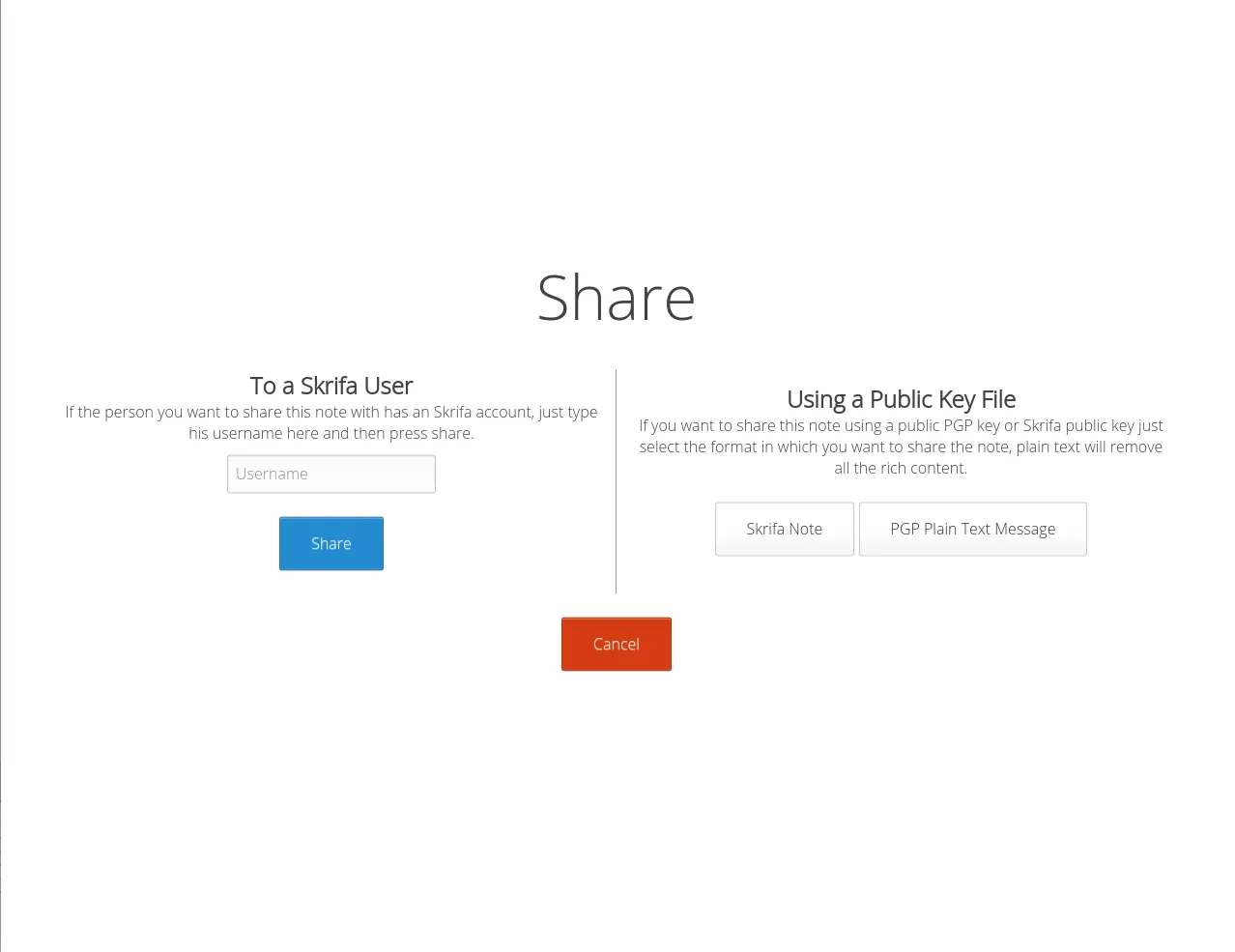 Note Sharing