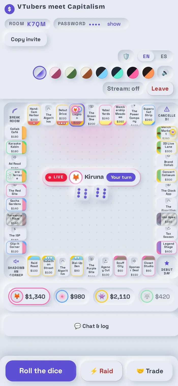 Mobile layout